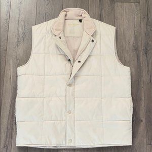 Ben Hogan Men's Off White Golfer's Performance Puffer Vest